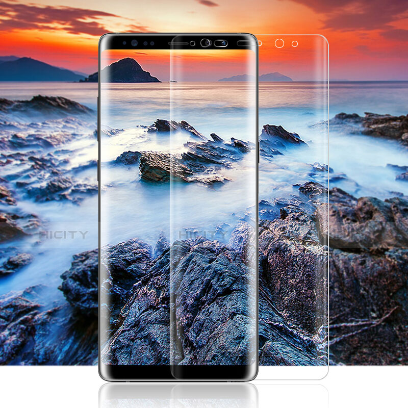 Schutzfolie Displayschutzfolie Panzerfolie Skins zum Aufkleben Gehärtetes Glas Glasfolie T05 für Samsung Galaxy Note 8 Duos N950F Klar groß