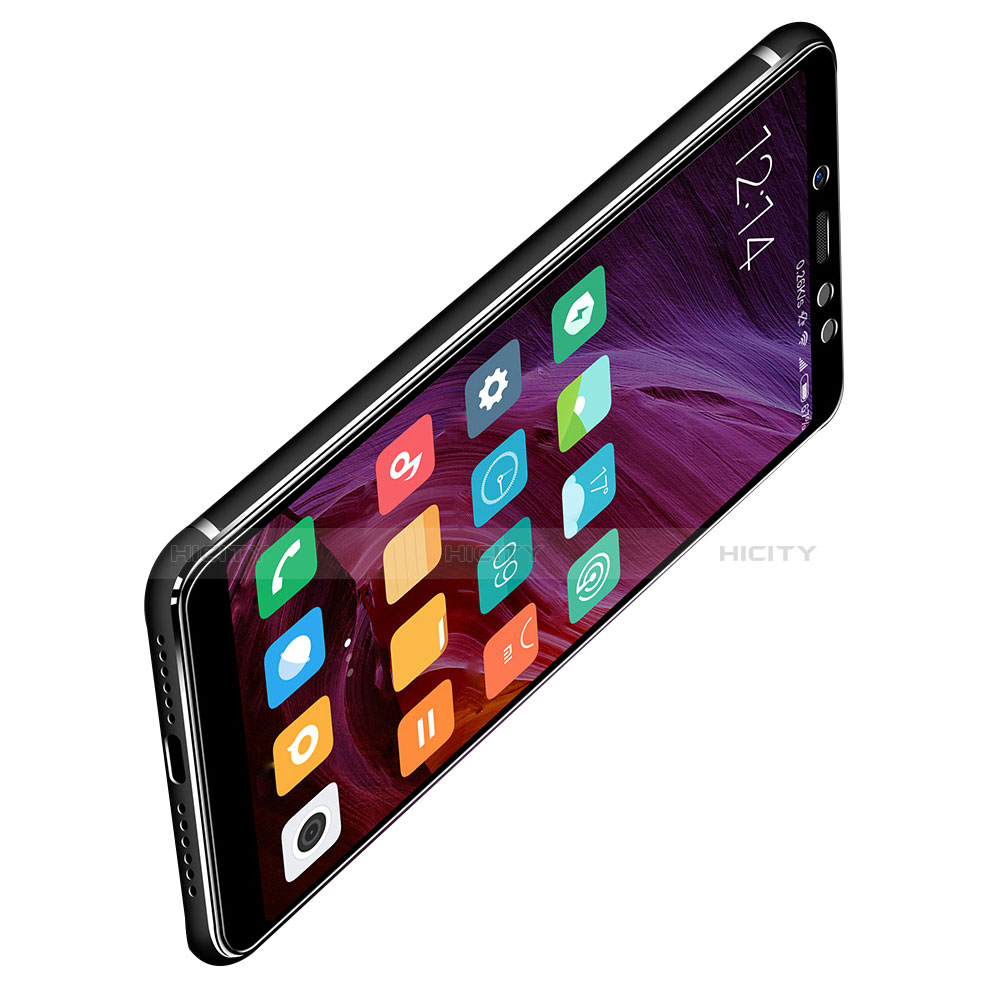 Schutzfolie Displayschutzfolie Panzerfolie Skins zum Aufkleben Gehärtetes Glas Glasfolie T06 für Xiaomi Redmi Note 5 Pro Klar groß