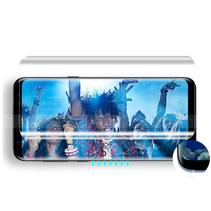 Schutzfolie Displayschutzfolie Panzerfolie Skins zum Aufkleben Gehärtetes Glas Glasfolie T09 für Samsung Galaxy S8 Plus Klar