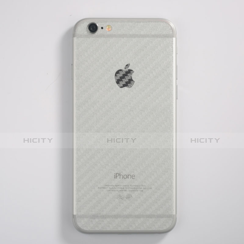 Schutzfolie Displayschutzfolie Panzerfolie Skins zum Aufkleben Rückseite Folie für Apple iPhone 6S Weiß groß