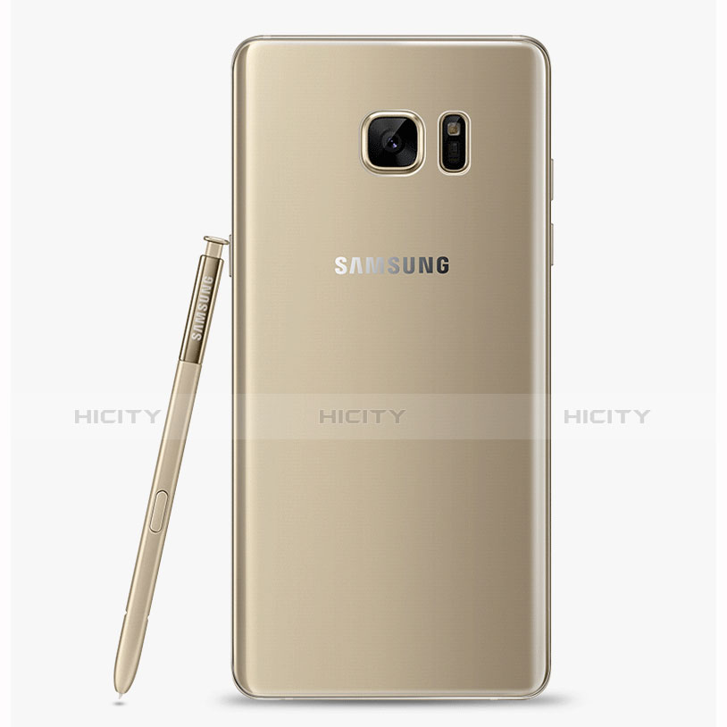 Schutzfolie Displayschutzfolie Panzerfolie Skins zum Aufkleben Vorder und Rückseite für Samsung Galaxy Note 7 Klar groß