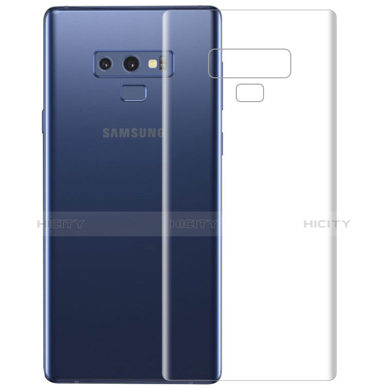 Schutzfolie Displayschutzfolie Panzerfolie Skins zum Aufkleben Vorder und Rückseite Gehärtetes Glas Glasfolie für Samsung Galaxy Note 9 Klar groß