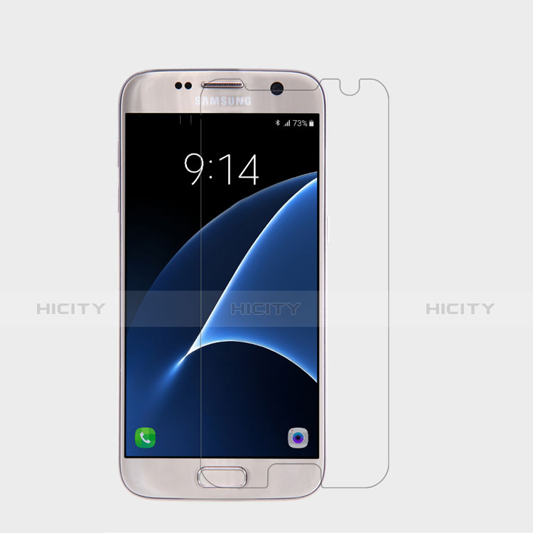 Schutzfolie Displayschutzfolie Panzerfolie Skins zum Aufkleben Vorder und Rückseite Gehärtetes Glas Glasfolie für Samsung Galaxy S7 G930F G930FD Klar