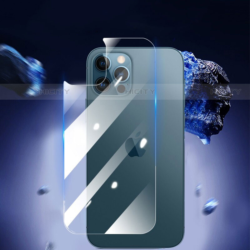 Schutzfolie Displayschutzfolie Panzerfolie Vorder und Rückseite Gehärtetes Glas Glasfolie Skins zum Aufkleben für Apple iPhone 13 Pro Klar groß