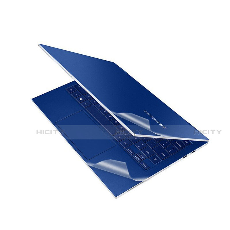 Schutzfolie Displayschutzfolie Panzerfolie Vorder und Rückseite Skins zum Aufkleben für Samsung Galaxy Book Flex 13.3 NP930QCG Klar groß