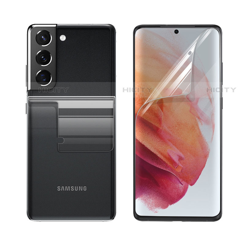 Schutzfolie Displayschutzfolie Panzerfolie Vorder und Rückseite Skins zum Aufkleben für Samsung Galaxy S22 5G Klar Plus