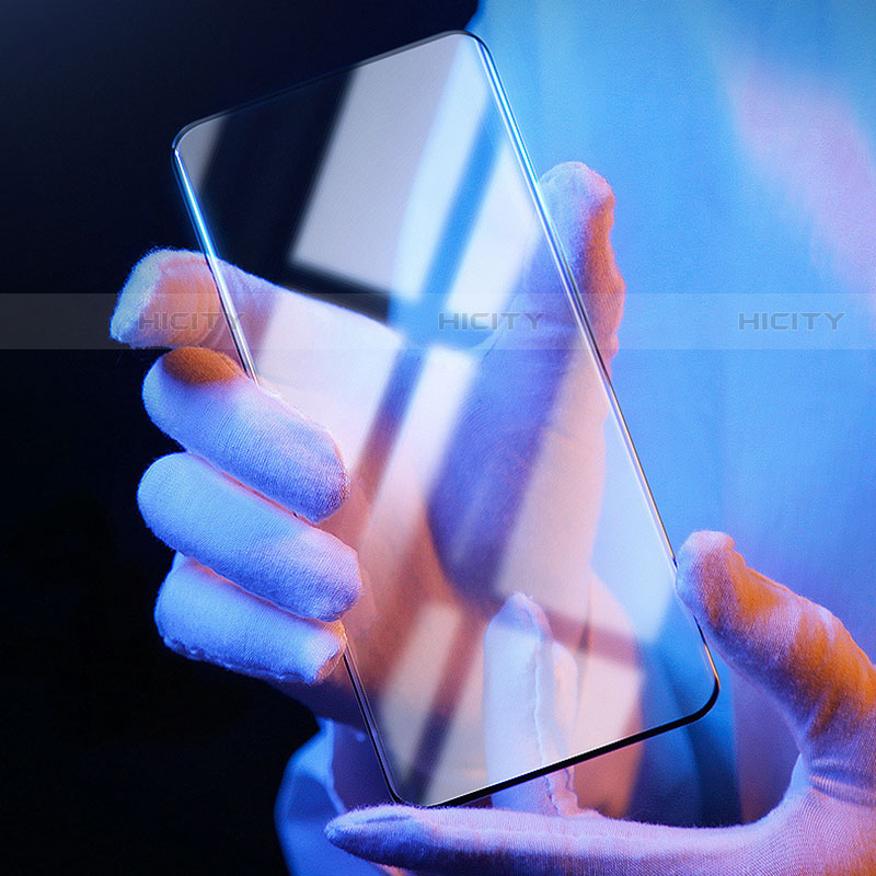 Schutzfolie Full Coverage Displayschutzfolie Panzerfolie Gehärtetes Glas Glasfolie Anti Blue Ray Skins zum Aufkleben Panzerglas F02 für Xiaomi Mi 12S Ultra 5G Schwarz groß