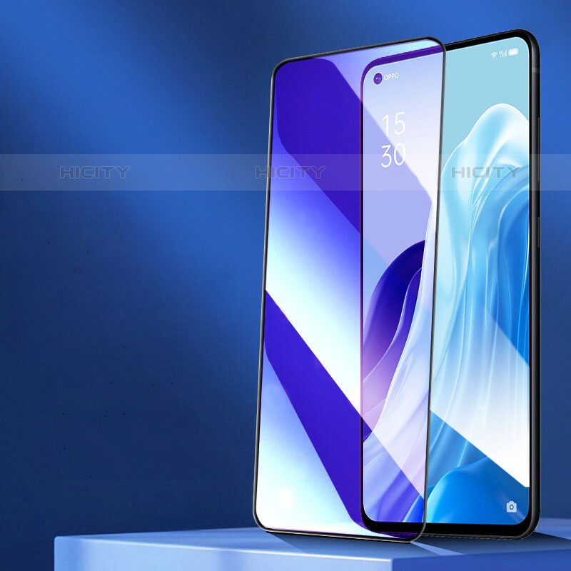 Schutzfolie Full Coverage Displayschutzfolie Panzerfolie Gehärtetes Glas Glasfolie Anti Blue Ray Skins zum Aufkleben Panzerglas F04 für OnePlus Nord N20 5G Schwarz