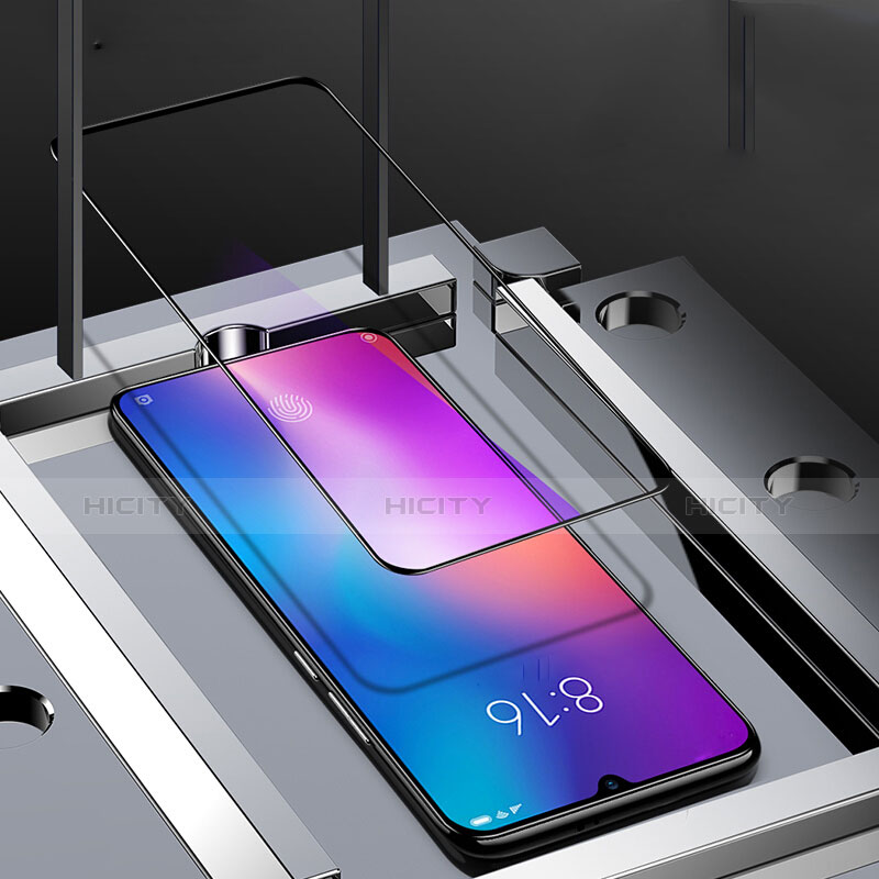 Schutzfolie Full Coverage Displayschutzfolie Panzerfolie Gehärtetes Glas Glasfolie Anti Blue Ray Skins zum Aufkleben Panzerglas für Xiaomi Mi 9 Pro Schwarz