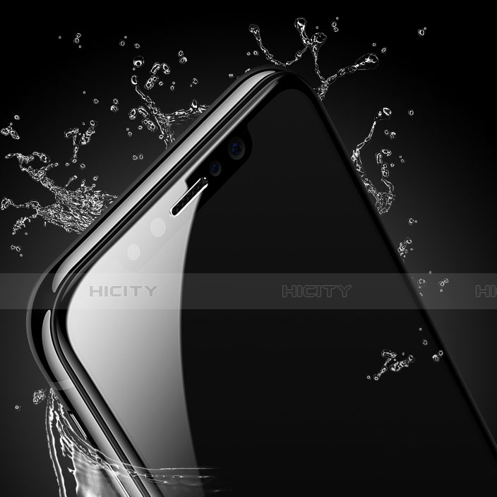 Schutzfolie Full Coverage Displayschutzfolie Panzerfolie Gehärtetes Glas Glasfolie Skins zum Aufkleben Panzerglas F02 für Apple iPhone 11 Schwarz groß