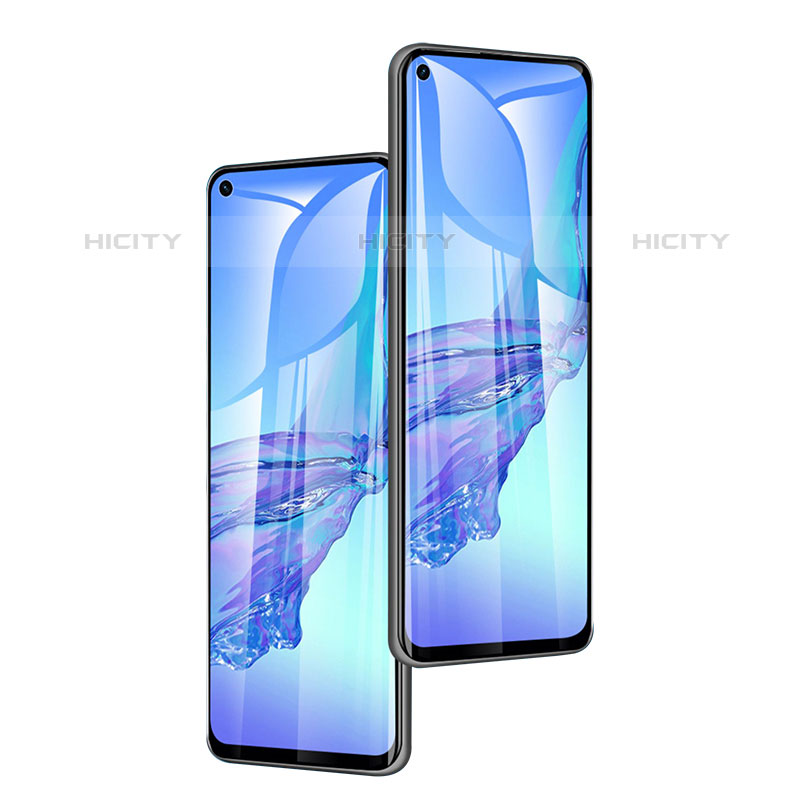 Schutzfolie Full Coverage Displayschutzfolie Panzerfolie Gehärtetes Glas Glasfolie Skins zum Aufkleben Panzerglas F02 für Oppo Find X5 Pro 5G Schwarz groß