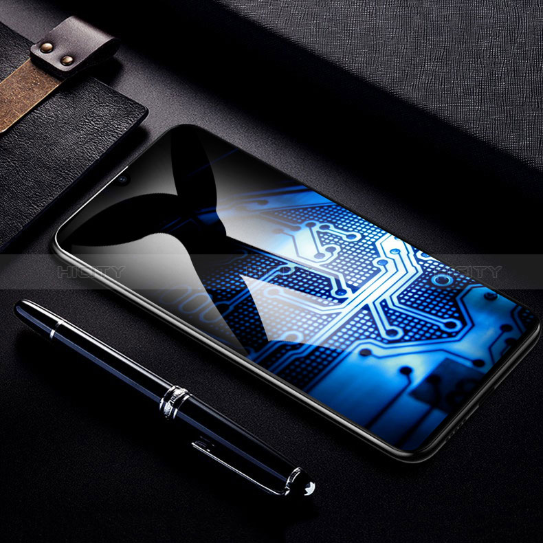 Schutzfolie Full Coverage Displayschutzfolie Panzerfolie Gehärtetes Glas Glasfolie Skins zum Aufkleben Panzerglas F03 für Realme V23 5G Schwarz