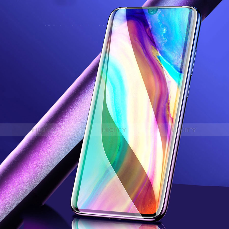 Schutzfolie Full Coverage Displayschutzfolie Panzerfolie Gehärtetes Glas Glasfolie Skins zum Aufkleben Panzerglas F03 für Xiaomi Mi Note 10 Pro Schwarz