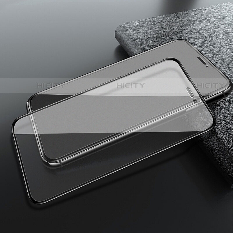 Schutzfolie Full Coverage Displayschutzfolie Panzerfolie Gehärtetes Glas Glasfolie Skins zum Aufkleben Panzerglas F05 für Apple iPhone 11 Schwarz Plus