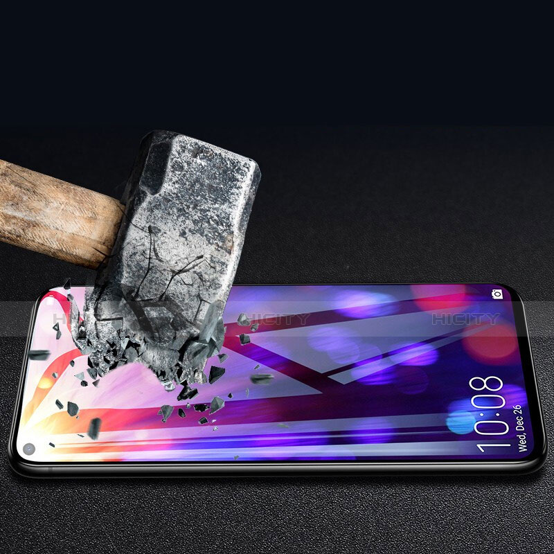 Schutzfolie Full Coverage Displayschutzfolie Panzerfolie Gehärtetes Glas Glasfolie Skins zum Aufkleben Panzerglas F05 für Huawei Honor View 20 Schwarz