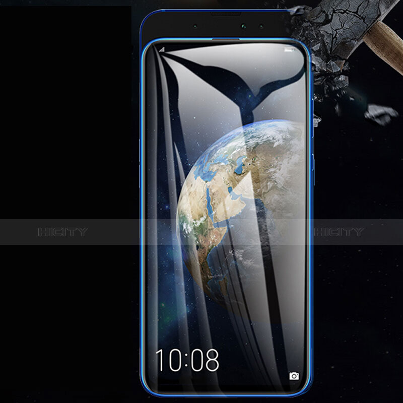 Schutzfolie Full Coverage Displayschutzfolie Panzerfolie Gehärtetes Glas Glasfolie Skins zum Aufkleben Panzerglas F06 für Huawei Honor Magic 2 Schwarz groß