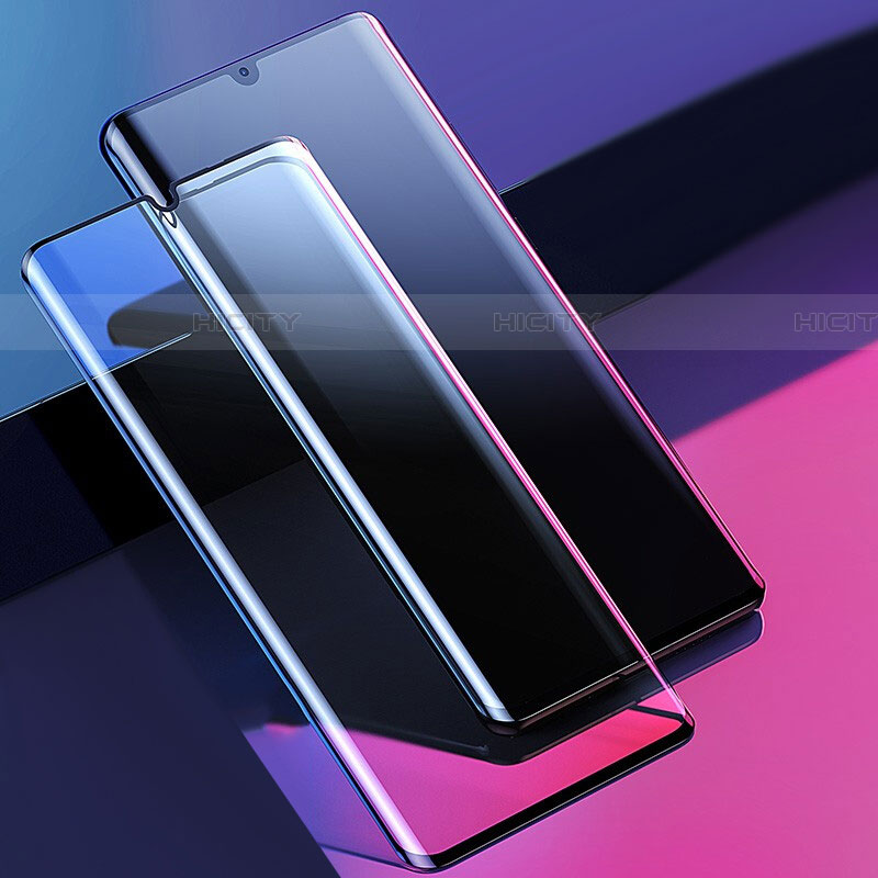 Schutzfolie Full Coverage Displayschutzfolie Panzerfolie Gehärtetes Glas Glasfolie Skins zum Aufkleben Panzerglas F07 für Xiaomi Mi Note 10 Lite Schwarz