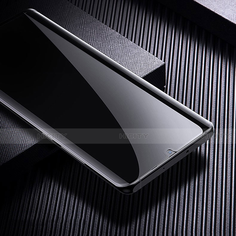 Schutzfolie Full Coverage Displayschutzfolie Panzerfolie Gehärtetes Glas Glasfolie Skins zum Aufkleben Panzerglas F07 für Xiaomi Mi Note 10 Schwarz