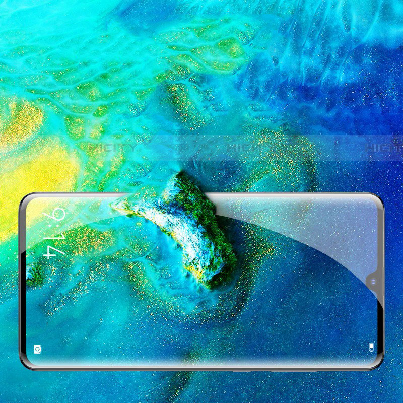 Schutzfolie Full Coverage Displayschutzfolie Panzerfolie Gehärtetes Glas Glasfolie Skins zum Aufkleben Panzerglas F08 für Xiaomi Mi Note 10 Lite Schwarz groß