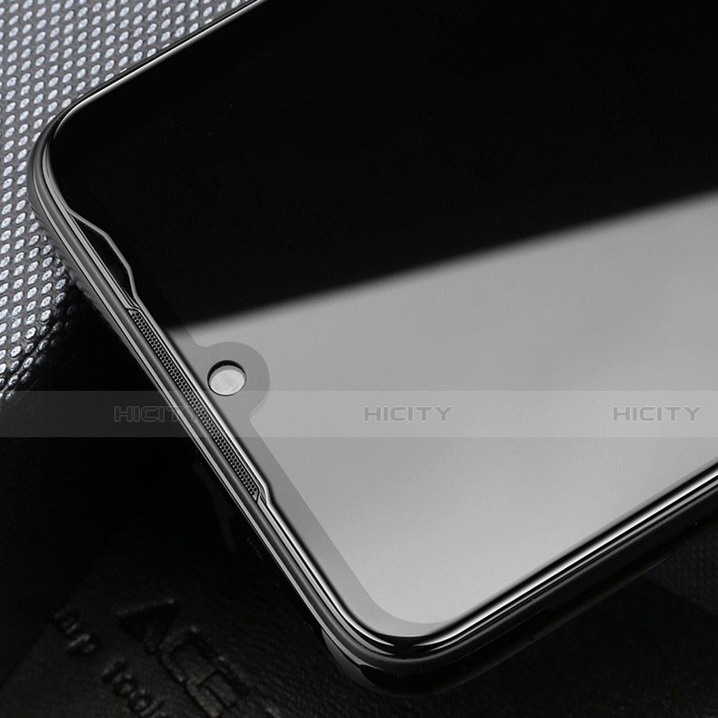 Schutzfolie Full Coverage Displayschutzfolie Panzerfolie Gehärtetes Glas Glasfolie Skins zum Aufkleben Panzerglas F08 für Xiaomi Redmi Note 8 (2021) Schwarz