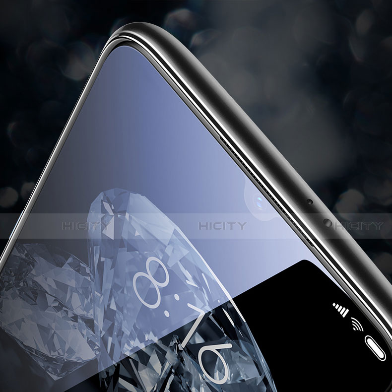 Schutzfolie Full Coverage Displayschutzfolie Panzerfolie Gehärtetes Glas Glasfolie Skins zum Aufkleben Panzerglas F10 für Xiaomi Mi Note 10 Pro Schwarz groß