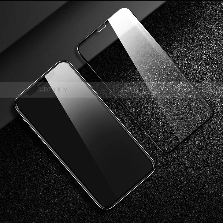 Schutzfolie Full Coverage Displayschutzfolie Panzerfolie Gehärtetes Glas Glasfolie Skins zum Aufkleben Panzerglas für Apple iPhone 11 Pro Schwarz