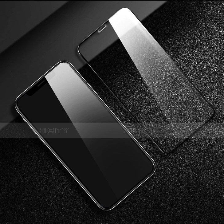 Schutzfolie Full Coverage Displayschutzfolie Panzerfolie Gehärtetes Glas Glasfolie Skins zum Aufkleben Panzerglas für Apple iPhone 11 Schwarz