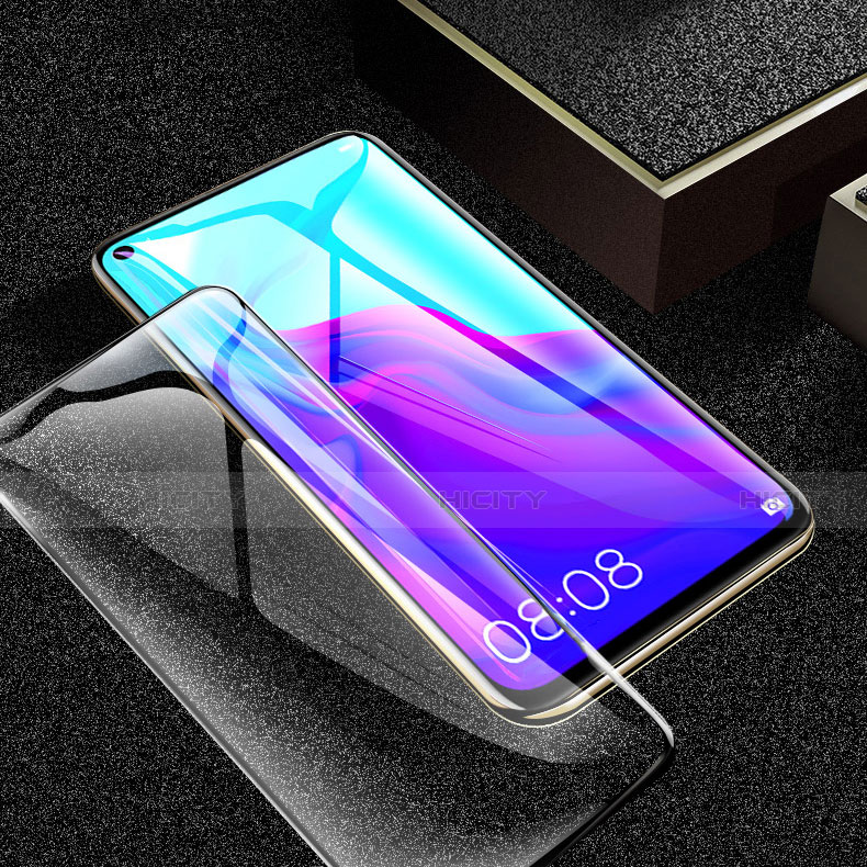 Schutzfolie Full Coverage Displayschutzfolie Panzerfolie Gehärtetes Glas Glasfolie Skins zum Aufkleben Panzerglas für Oppo A72 Schwarz Plus