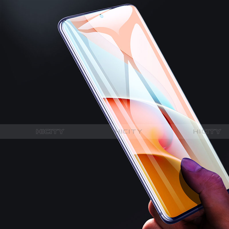 Schutzfolie Full Coverage Displayschutzfolie Panzerfolie Gehärtetes Glas Glasfolie Skins zum Aufkleben Panzerglas für Xiaomi Mi 10i 5G Schwarz