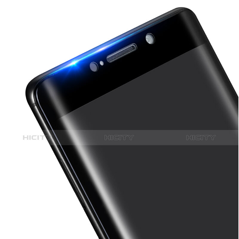 Schutzfolie Full Coverage Displayschutzfolie Panzerfolie Skins zum Aufkleben Gehärtetes Glas Glasfolie F02 für Xiaomi Mi Note 2 Special Edition Schwarz