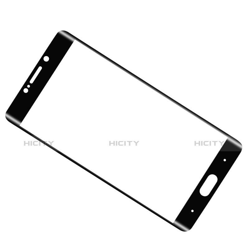 Schutzfolie Full Coverage Displayschutzfolie Panzerfolie Skins zum Aufkleben Gehärtetes Glas Glasfolie F02 für Xiaomi Mi Note 2 Special Edition Schwarz