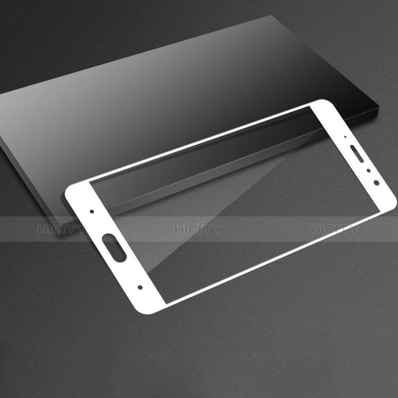 Schutzfolie Full Coverage Displayschutzfolie Panzerfolie Skins zum Aufkleben Gehärtetes Glas Glasfolie F02 für Xiaomi Redmi Pro Weiß