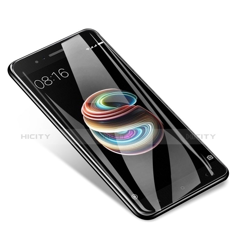 Schutzfolie Full Coverage Displayschutzfolie Panzerfolie Skins zum Aufkleben Gehärtetes Glas Glasfolie F04 für Xiaomi Mi 5X Weiß