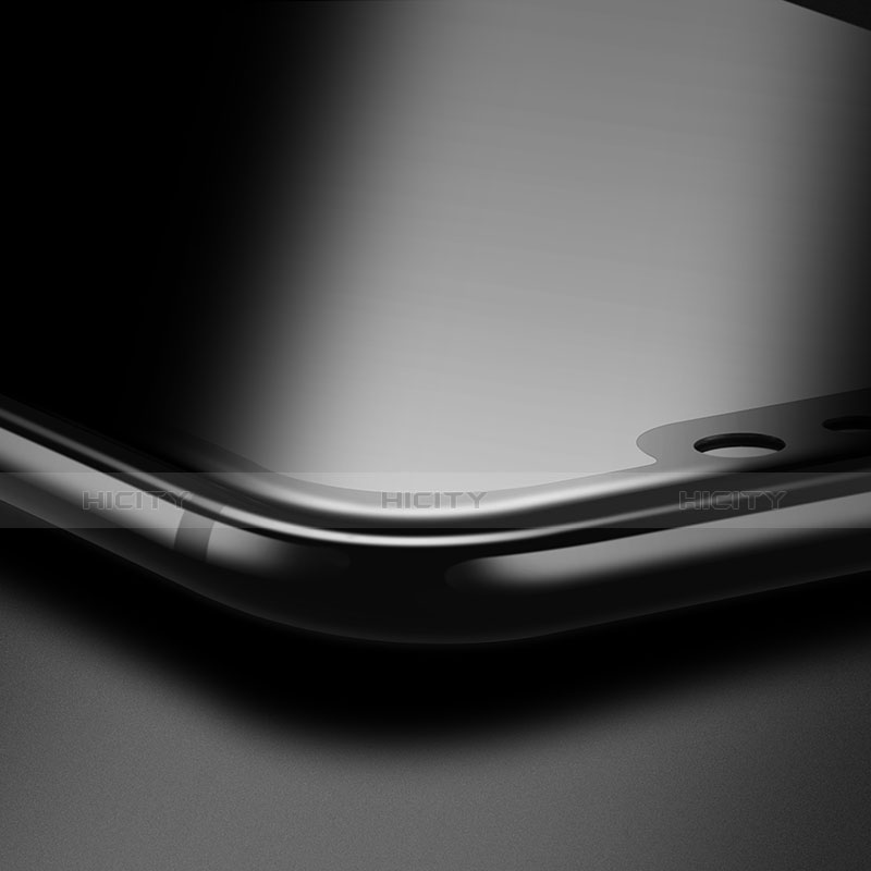 Schutzfolie Full Coverage Displayschutzfolie Panzerfolie Skins zum Aufkleben Gehärtetes Glas Glasfolie F09 für Apple iPhone Xs Max Schwarz