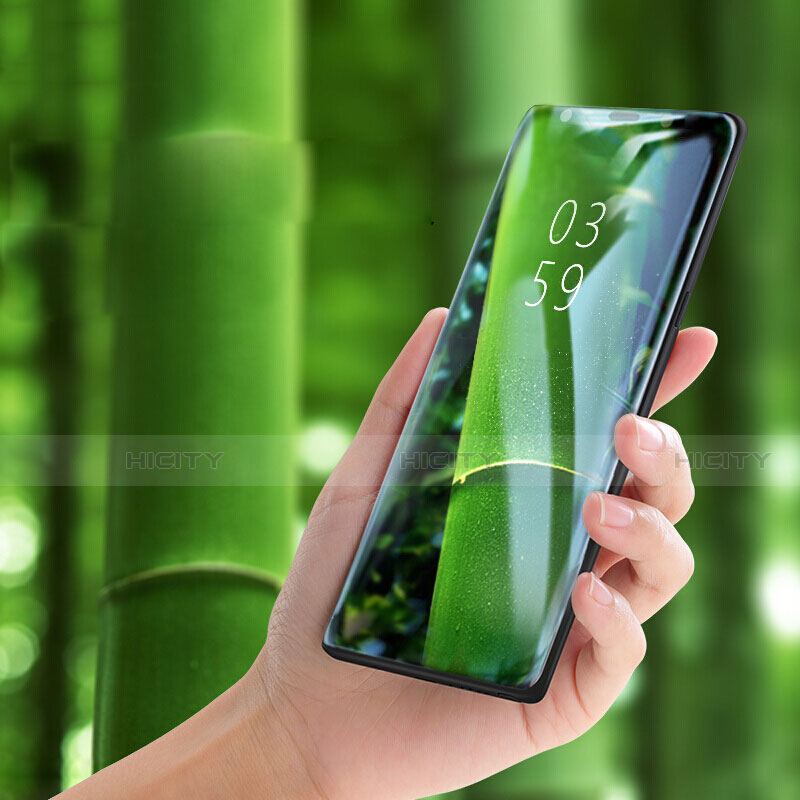 Schutzfolie Full Coverage Displayschutzfolie Panzerfolie Skins zum Aufkleben Gehärtetes Glas Glasfolie F09 für Samsung Galaxy Note 8 Duos N950F Schwarz
