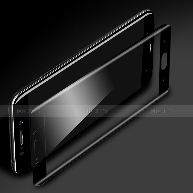 Schutzfolie Full Coverage Displayschutzfolie Panzerfolie Skins zum Aufkleben Gehärtetes Glas Glasfolie F10 für Xiaomi Mi Note 2 Special Edition Schwarz groß