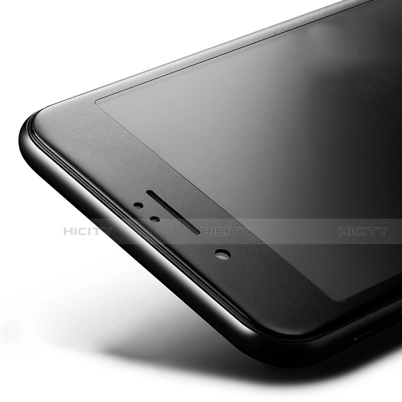 Schutzfolie Full Coverage Displayschutzfolie Panzerfolie Skins zum Aufkleben Gehärtetes Glas Glasfolie F12 für Apple iPhone SE3 (2022) Schwarz Plus