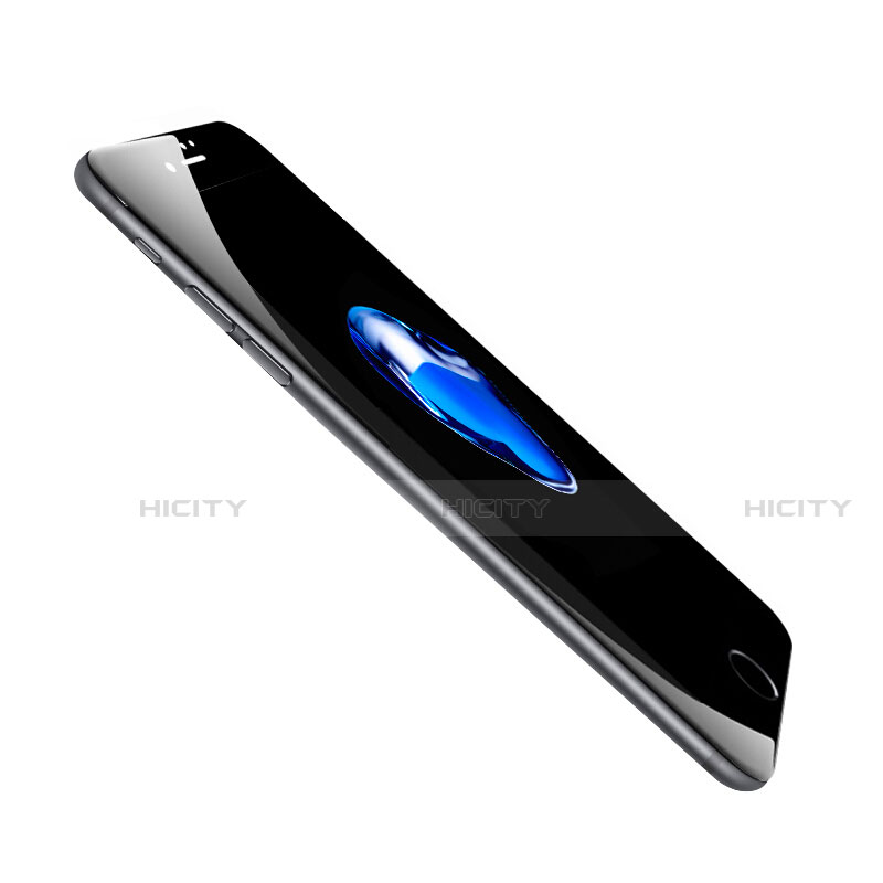 Schutzfolie Full Coverage Displayschutzfolie Panzerfolie Skins zum Aufkleben Gehärtetes Glas Glasfolie F13 für Apple iPhone SE3 (2022) Schwarz groß