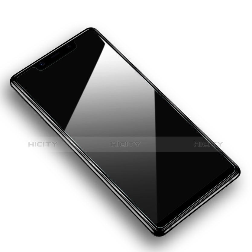 Schutzfolie Full Coverage Displayschutzfolie Panzerfolie Skins zum Aufkleben Gehärtetes Glas Glasfolie F20 für Xiaomi Mi 8 Schwarz groß