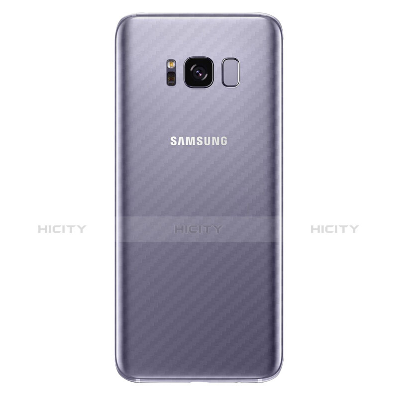 Schutzfolie Schutz Folie Rückseite B02 für Samsung Galaxy S8 Klar groß
