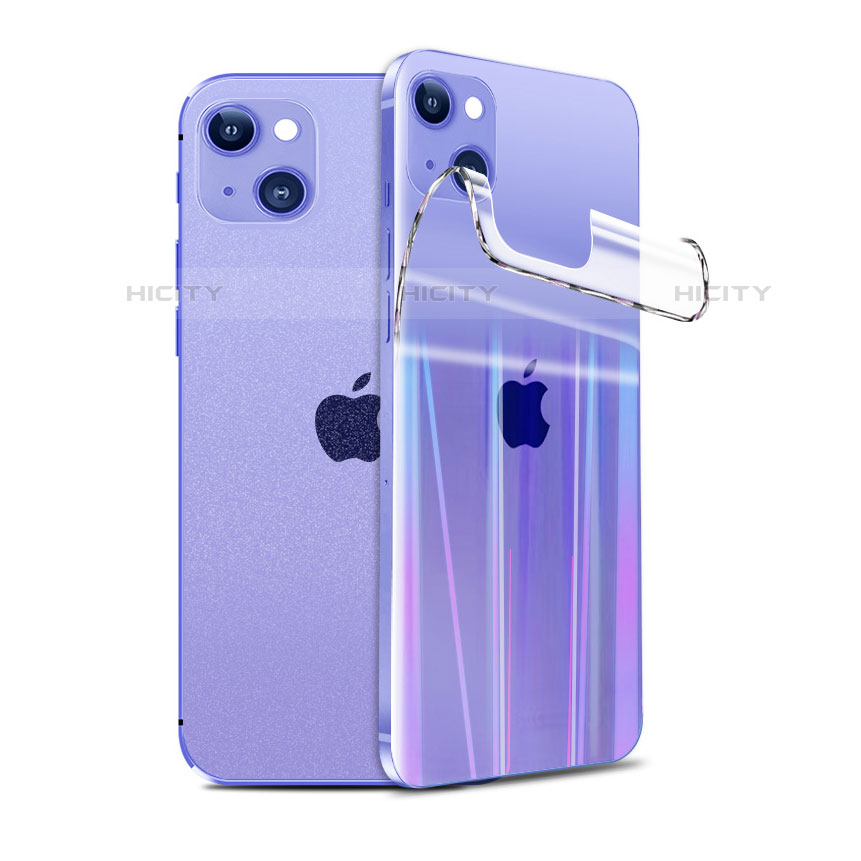 Schutzfolie Schutz Folie Rückseite Skins zum Aufkleben Panzerglas B03 für Apple iPhone 14 Plus Klar
