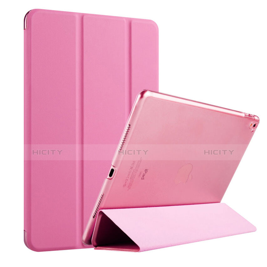 Schutzhülle Flip Stand Tasche Leder für Apple iPad Pro 9.7 Rosa groß