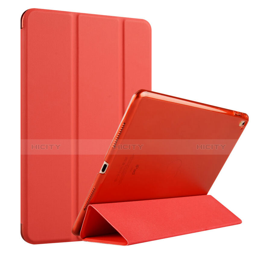 Schutzhülle Flip Stand Tasche Leder für Apple iPad Pro 9.7 Rot groß