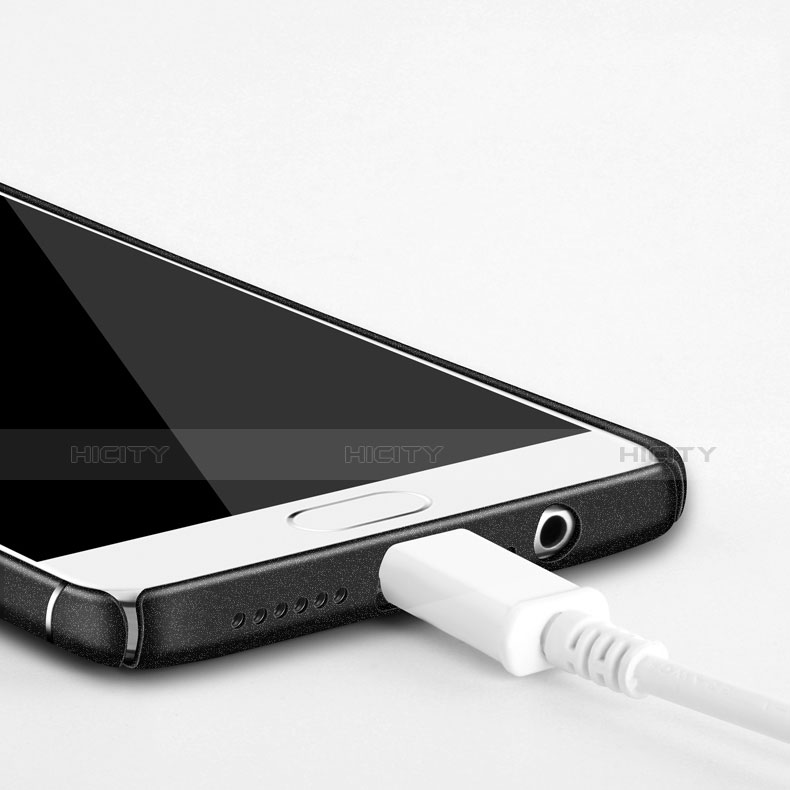 Schutzhülle Kunststoff Handyhülle Hülle Treibsand für OnePlus 3T Schwarz groß