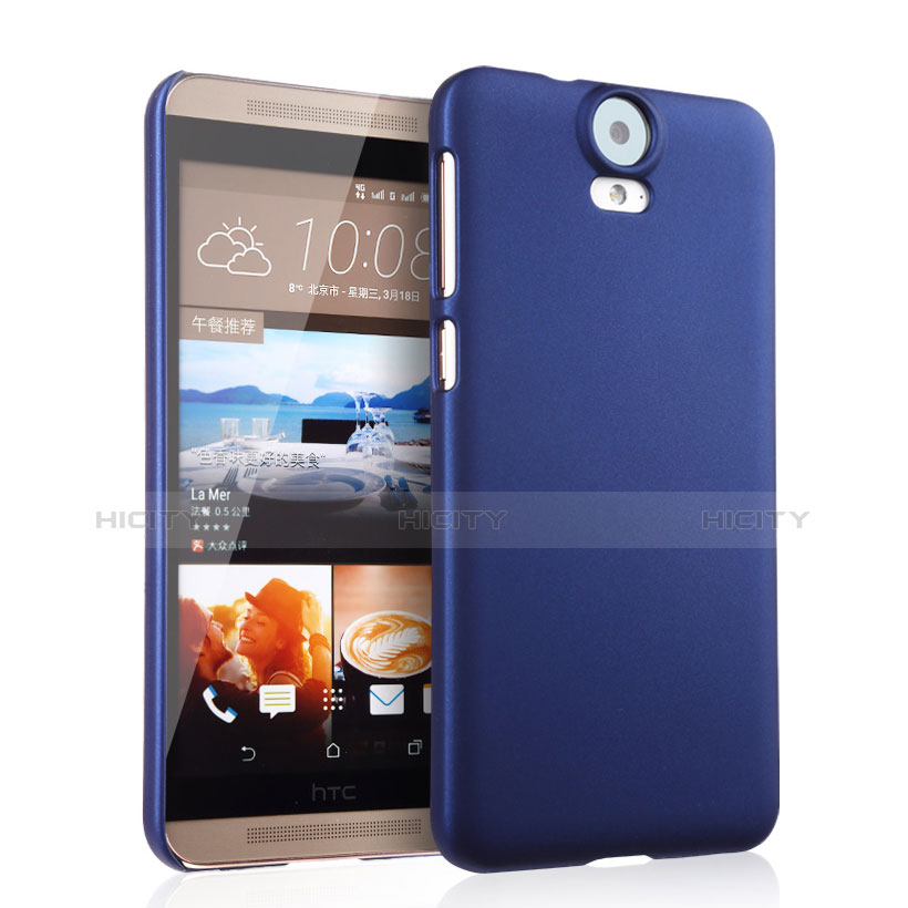 Schutzhülle Kunststoff Hülle Matt für HTC One E9 Plus Blau Plus