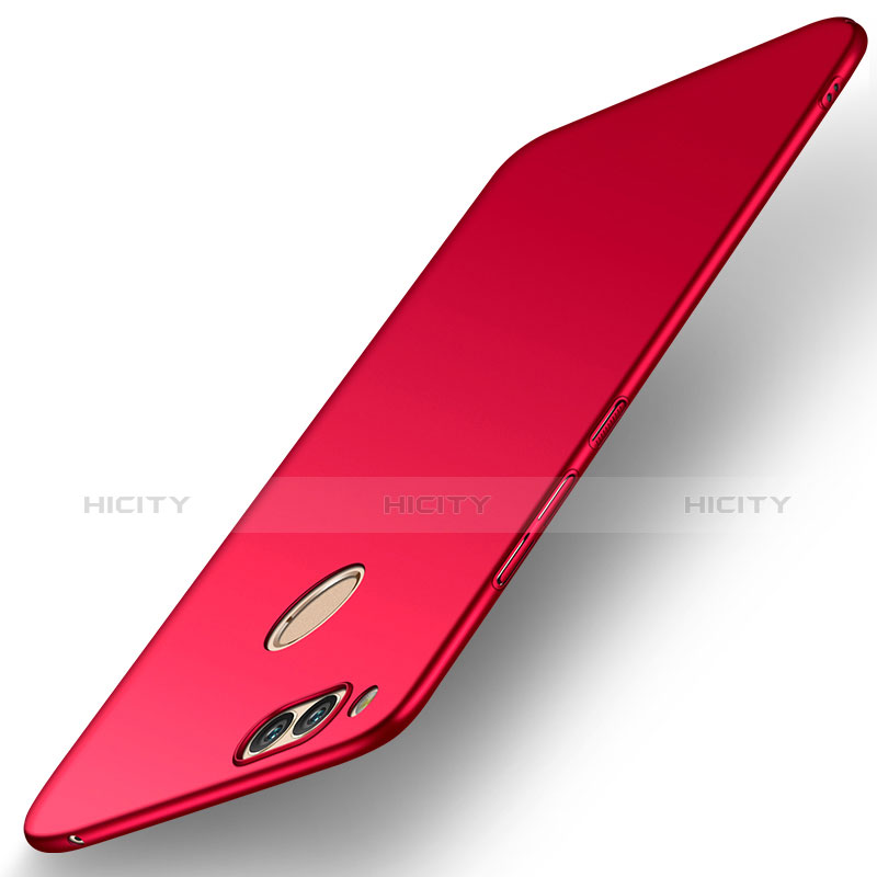 Schutzhülle Kunststoff Hülle Matt für Huawei Honor 7X Rot groß