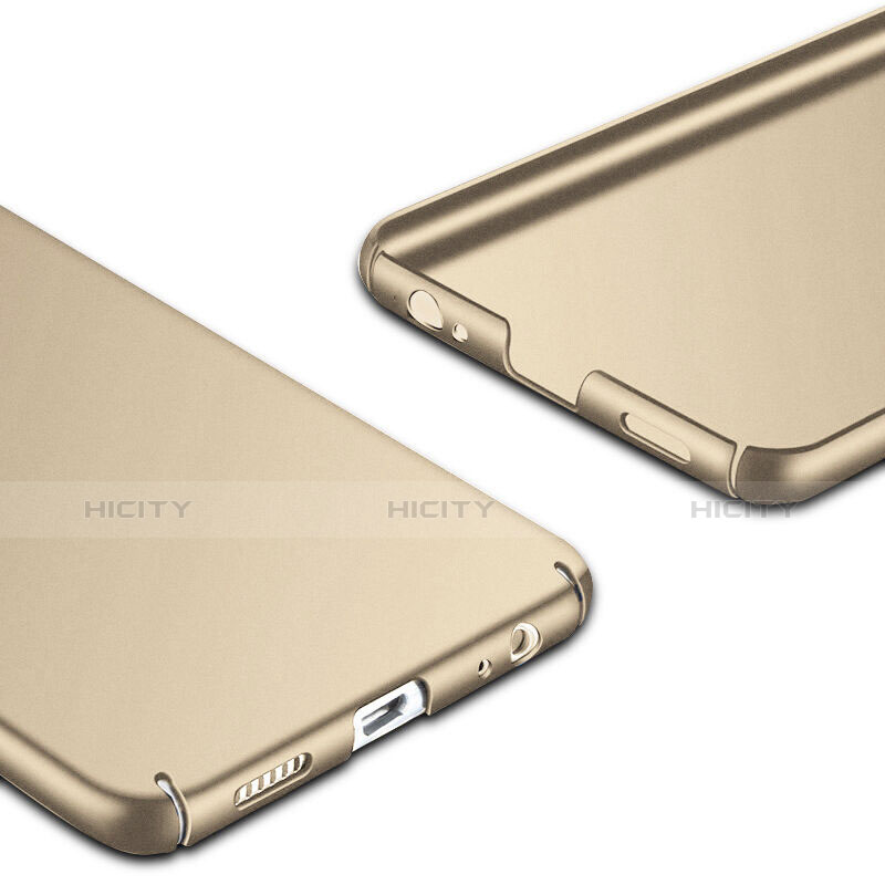 Schutzhülle Kunststoff Hülle Matt für Huawei P10 Gold groß