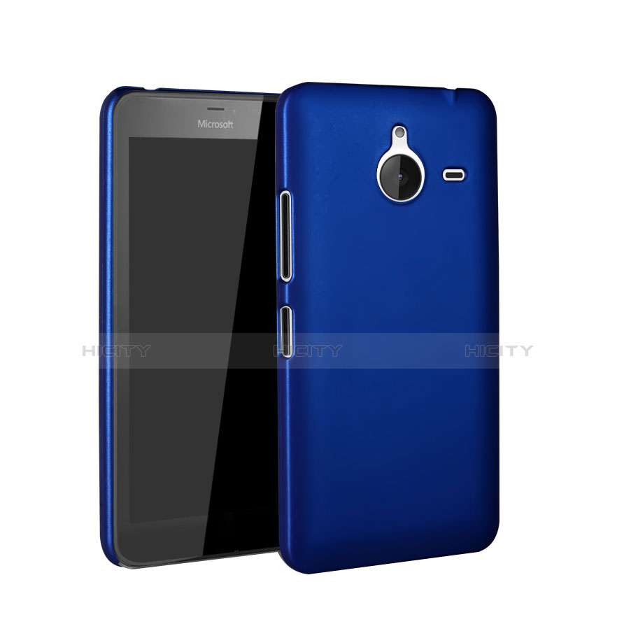 Schutzhülle Kunststoff Hülle Matt für Microsoft Lumia 640 XL Lte Blau Plus