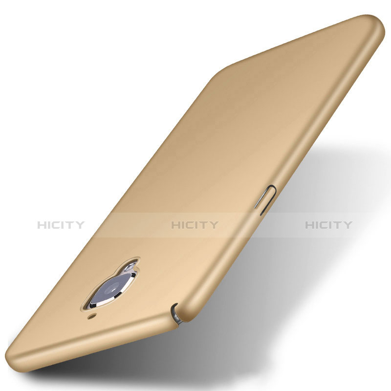 Schutzhülle Kunststoff Hülle Matt für OnePlus 3T Gold Plus