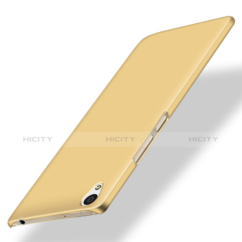 Schutzhülle Kunststoff Hülle Matt für OnePlus X Gold Plus